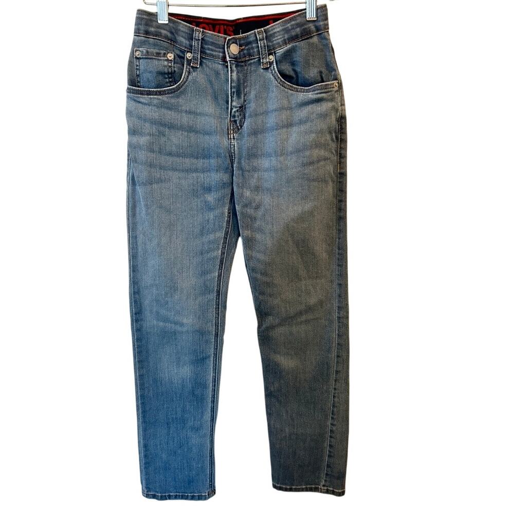 Levis 514 Youth Boys Jeans Size 14 Regular Medium Wash Straight Leg 27X29